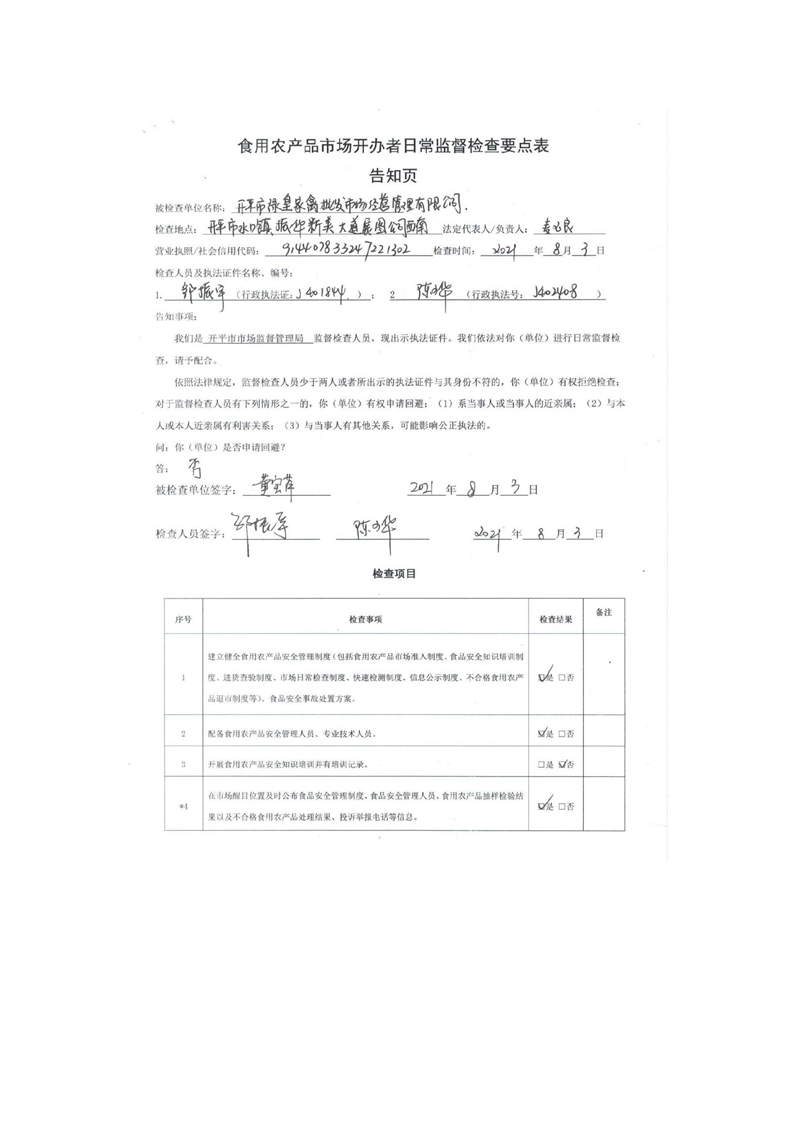 開平市振華農(nóng)產(chǎn)品批發(fā)市場(chǎng)日常食用農(nóng)產(chǎn)品市場(chǎng)開辦者日常監(jiān)督檢查要點(diǎn)表2.jpg